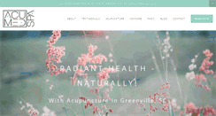 Desktop Screenshot of acupuncturecarolina.com